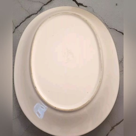 Pfaltzgraff Acadia White 14 1/2" Oval Serving Platter - USA - Picture 5 of 6